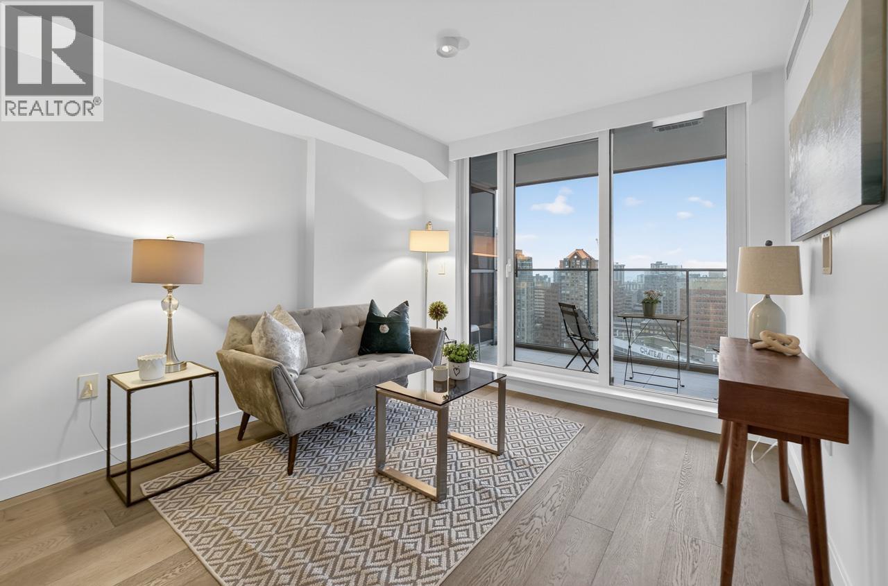 2701 1111 Richards Street, Vancouver, BC - Indoor Photo Showing Living Room