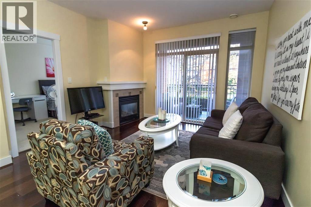 208 2280 Wesbrook Mall, Vancouver, BC - Indoor With Fireplace