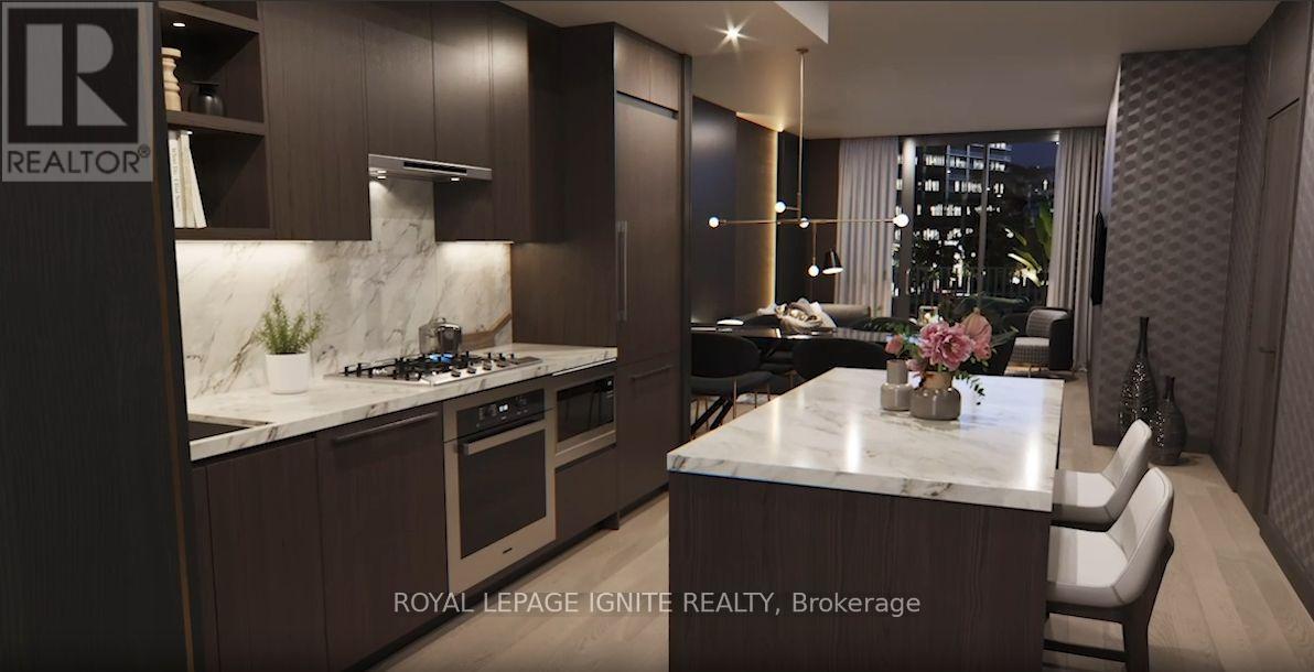 911 - 1001 Sheppard Avenue, Toronto, ON - Indoor Photo Showing Kitchen With Upgraded Kitchen