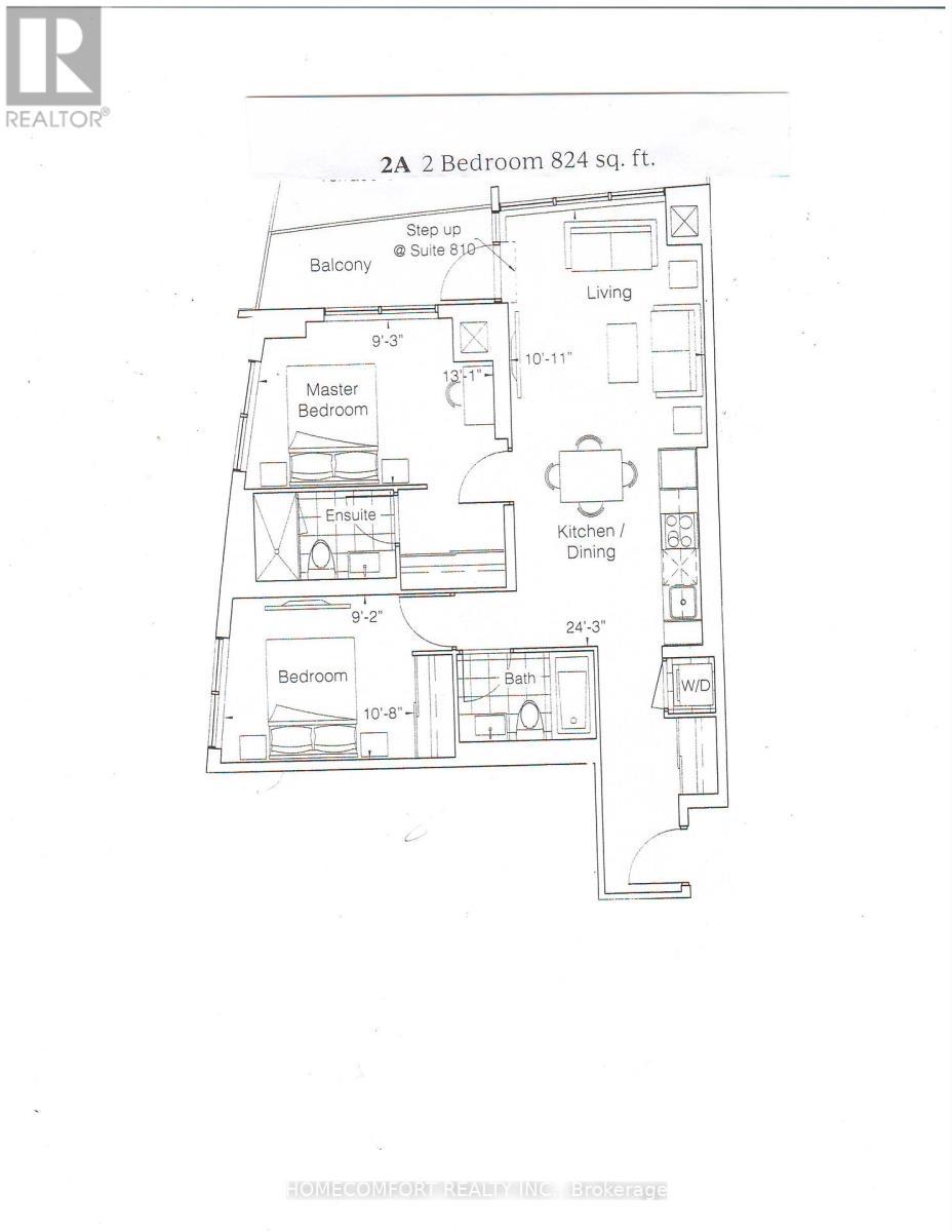 Floor Plan - 3302 - 30 Upper Mall Way, Vaughan, ON - Other