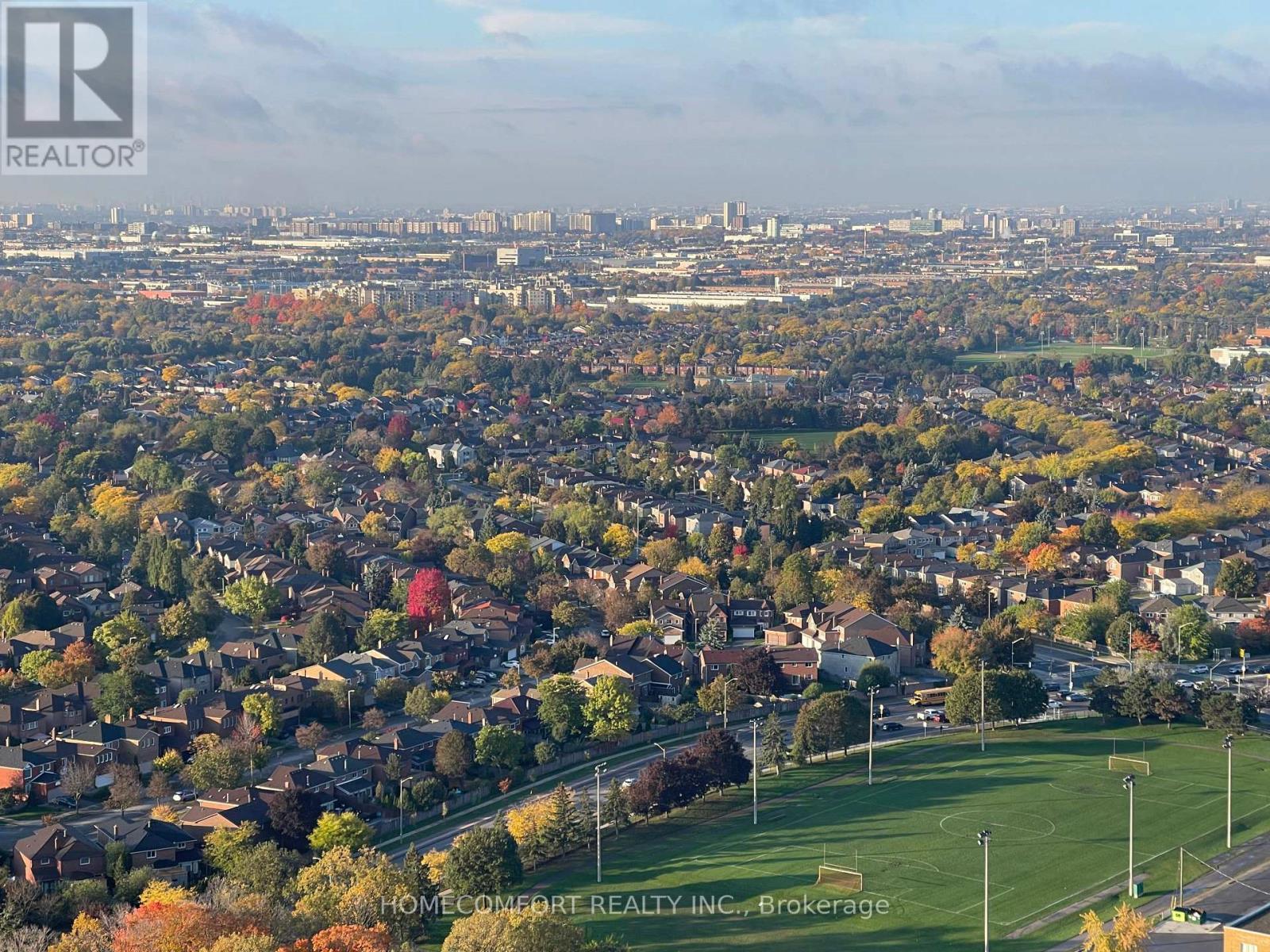 3302 - 30 Upper Mall Way, Vaughan, ON - Outdoor With View