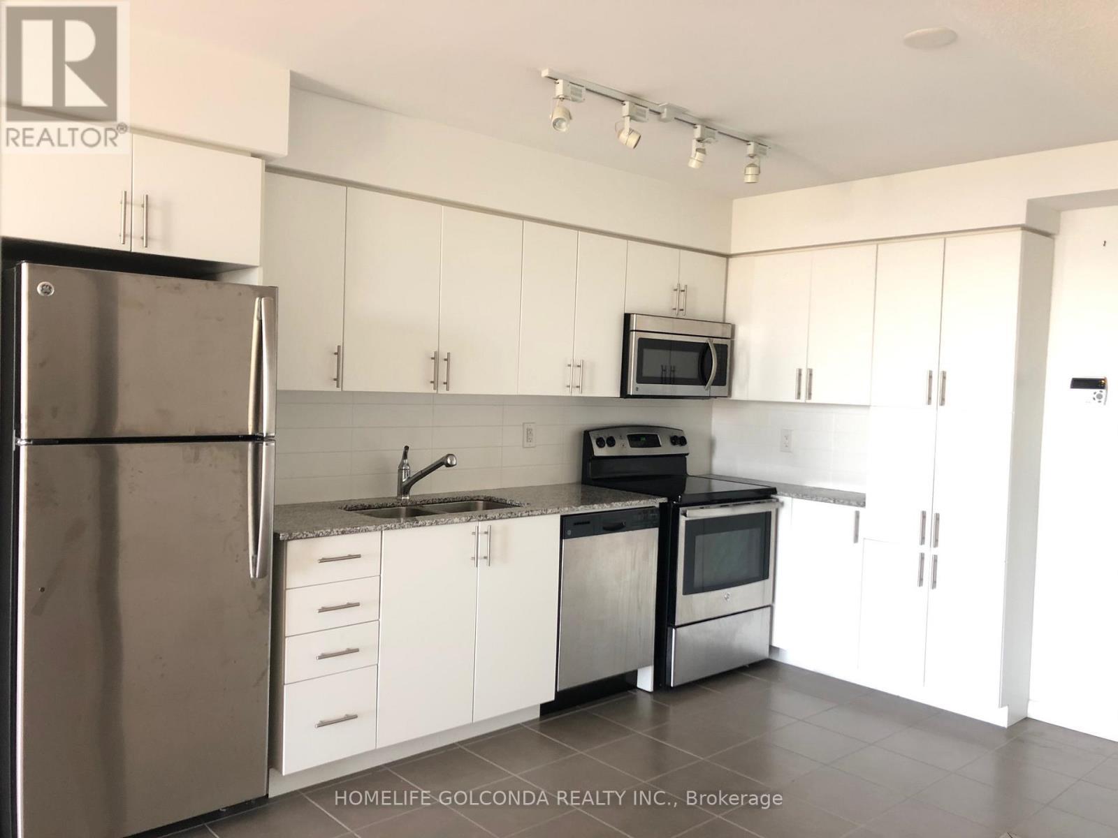 2409 - 830 Lawrence Avenue W, Toronto, ON - Indoor Photo Showing Kitchen With Double Sink