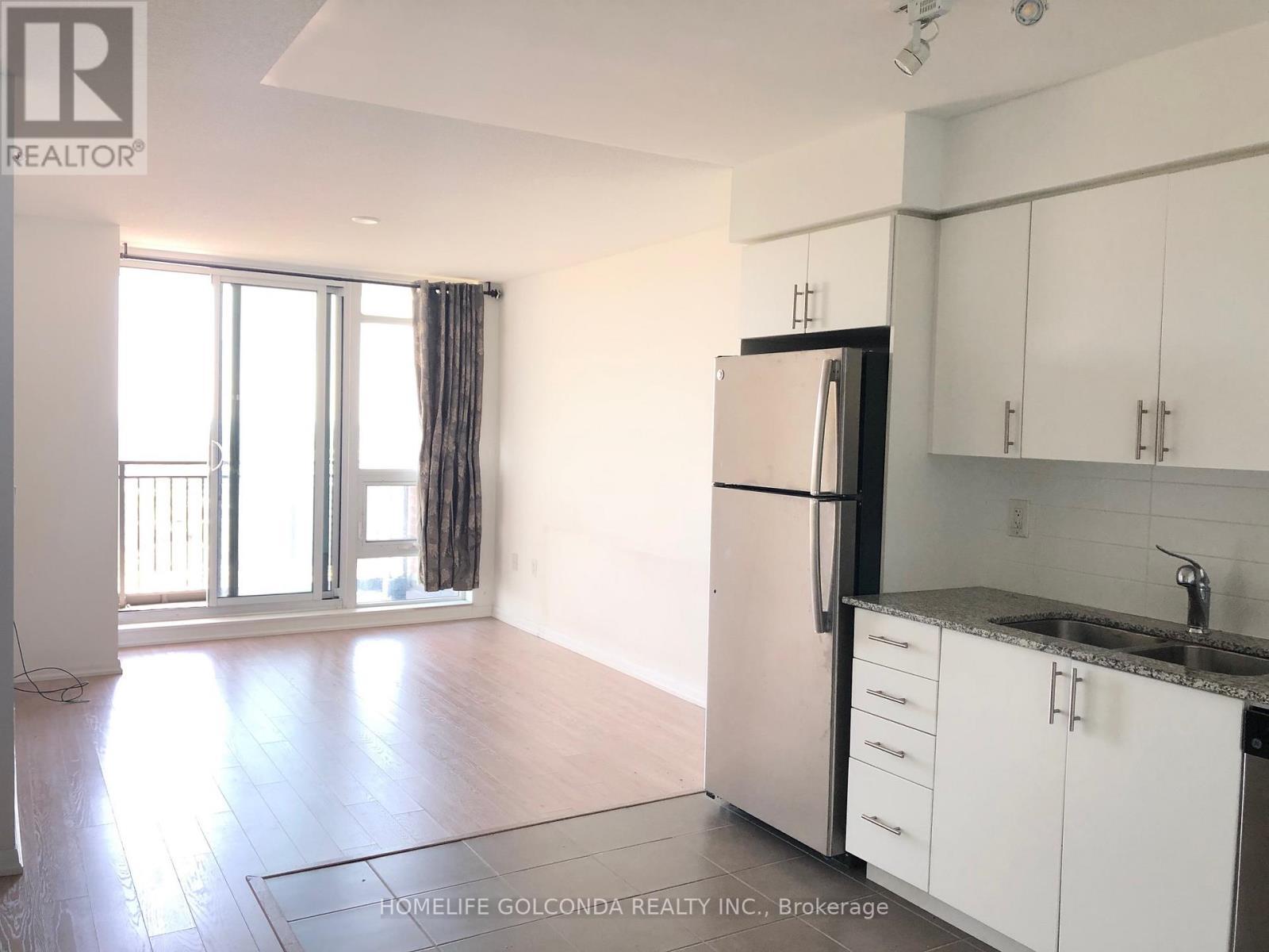 2409 - 830 Lawrence Avenue W, Toronto, ON - Indoor Photo Showing Kitchen With Double Sink