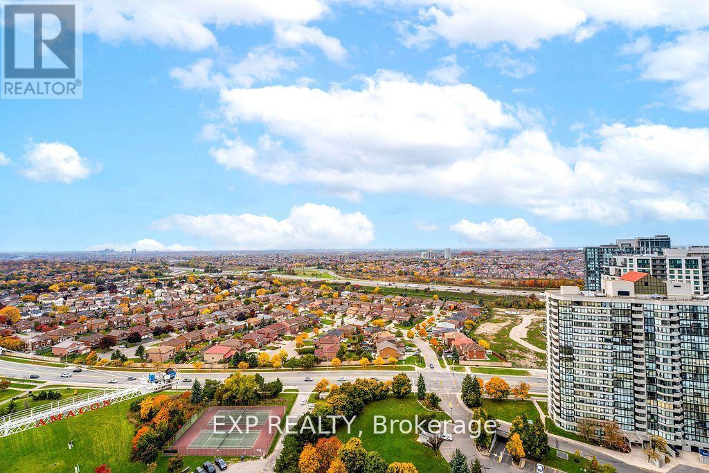 2201 - 4130 Parkside Village Drive, Mississauga, ON - Outdoor With View