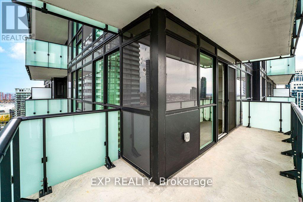 2201 - 4130 Parkside Village Drive, Mississauga, ON - Outdoor With Balcony With Exterior