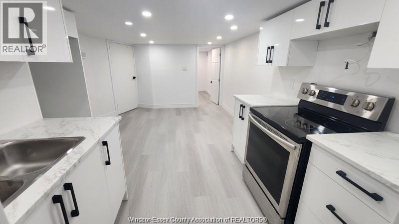 989 Oak Avenue Unit# Lower, Windsor, ON - Indoor Photo Showing Kitchen