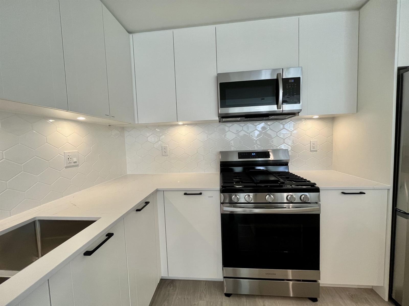 216 8379 201 Street, Langley, BC - Indoor Photo Showing Kitchen