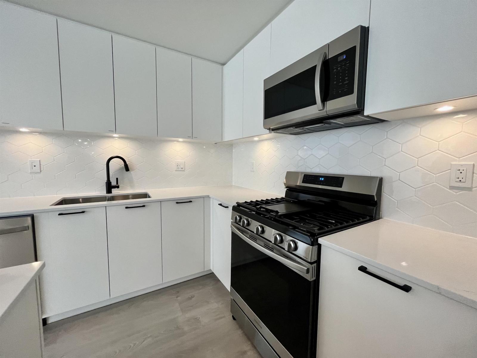 216 8379 201 Street, Langley, BC - Indoor Photo Showing Kitchen