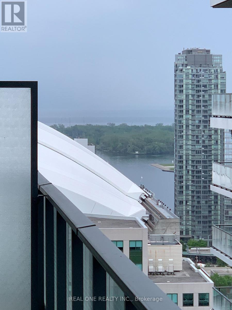 2905 - 125 Blue Jays Way, Toronto, ON - Outdoor With Body Of Water With Balcony With View