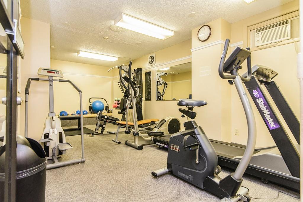 Salle d'exercice - 216-2555 Av. Du Havre-Des-Îles, Laval (Chomedey), QC - Indoor Photo Showing Gym Room
