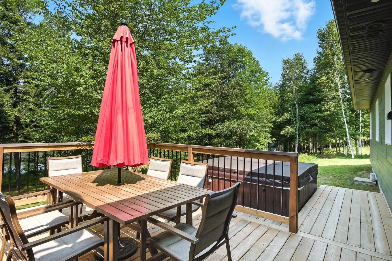 Balcony - 90 Ch. Du Huard, Val-Des-Bois, QC - Outdoor With Deck Patio Veranda With Exterior