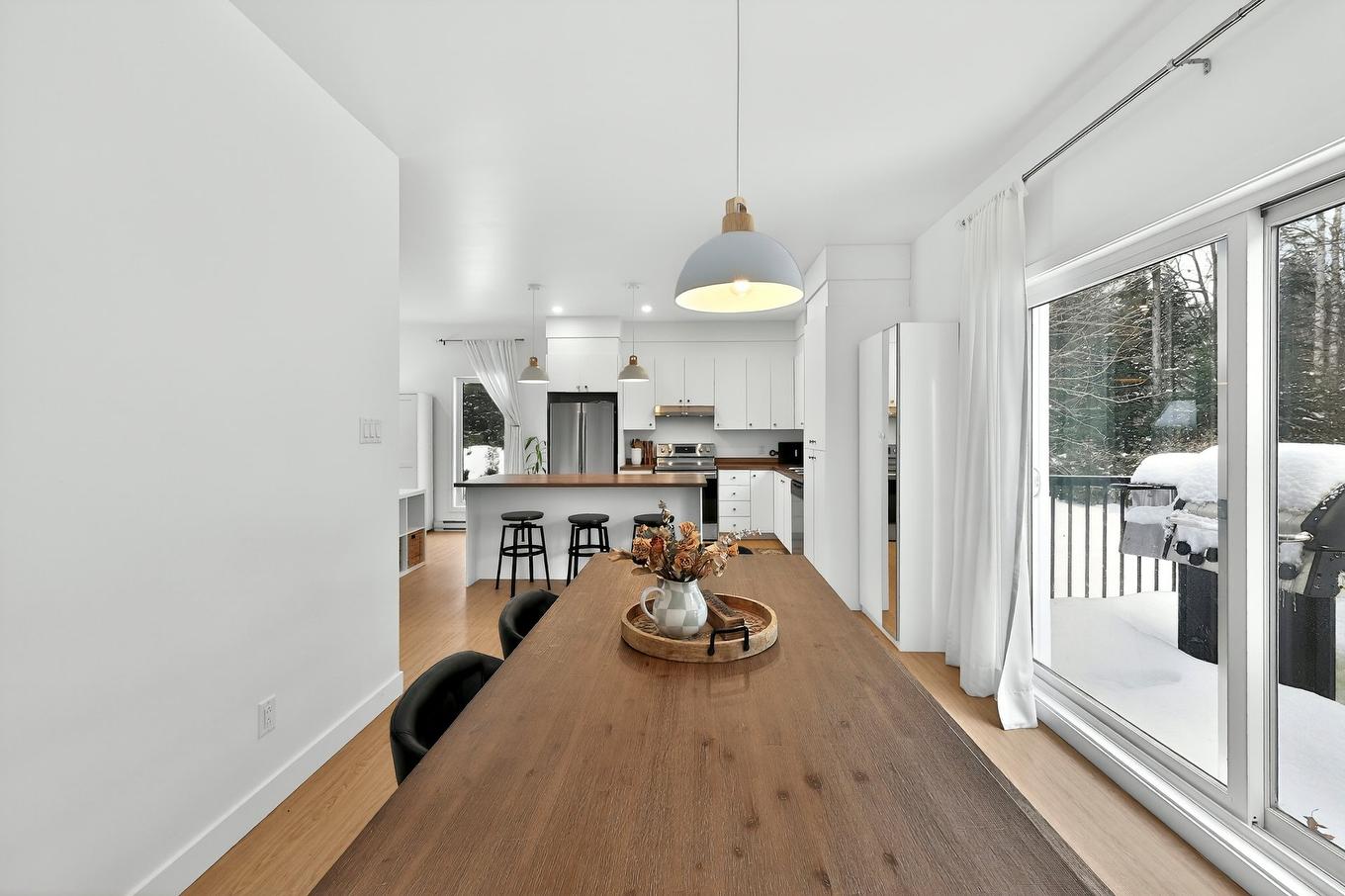 Dining room - 3928 Rue Montcalm, Rawdon, QC - Indoor Photo Showing Dining Room