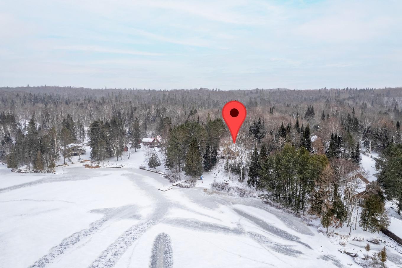 Aerial photo - 894 Ch. Du Lac-Chaud, La Macaza, QC - Outdoor With View