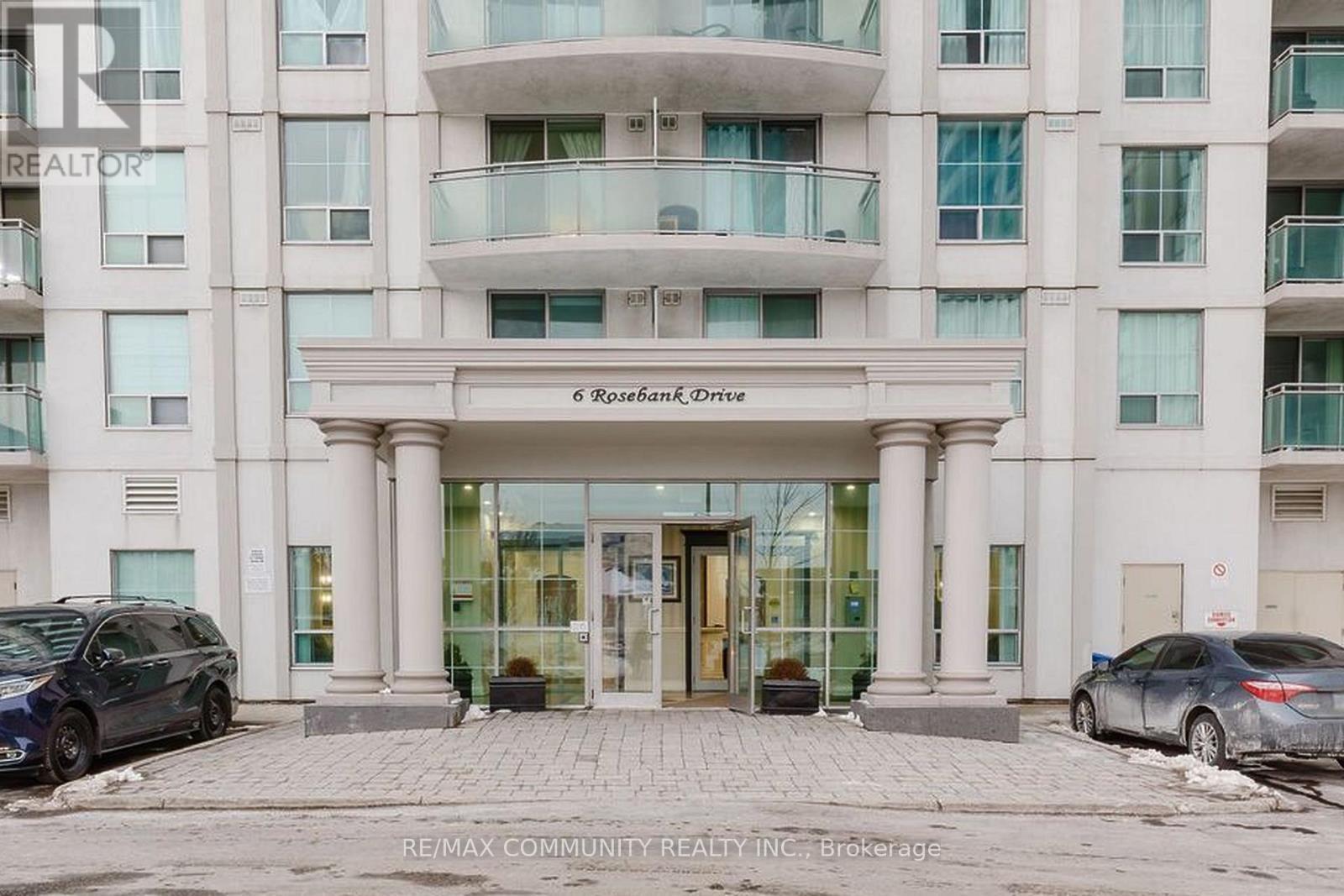 6E - 6 Rosebank Drive, Toronto, ON - Outdoor With Facade