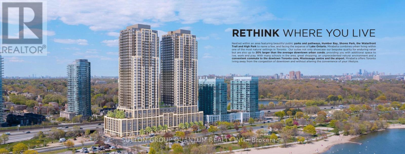 1706 - 1926 Lake Shore Boulevard W, Toronto, ON - Outdoor With Body Of Water