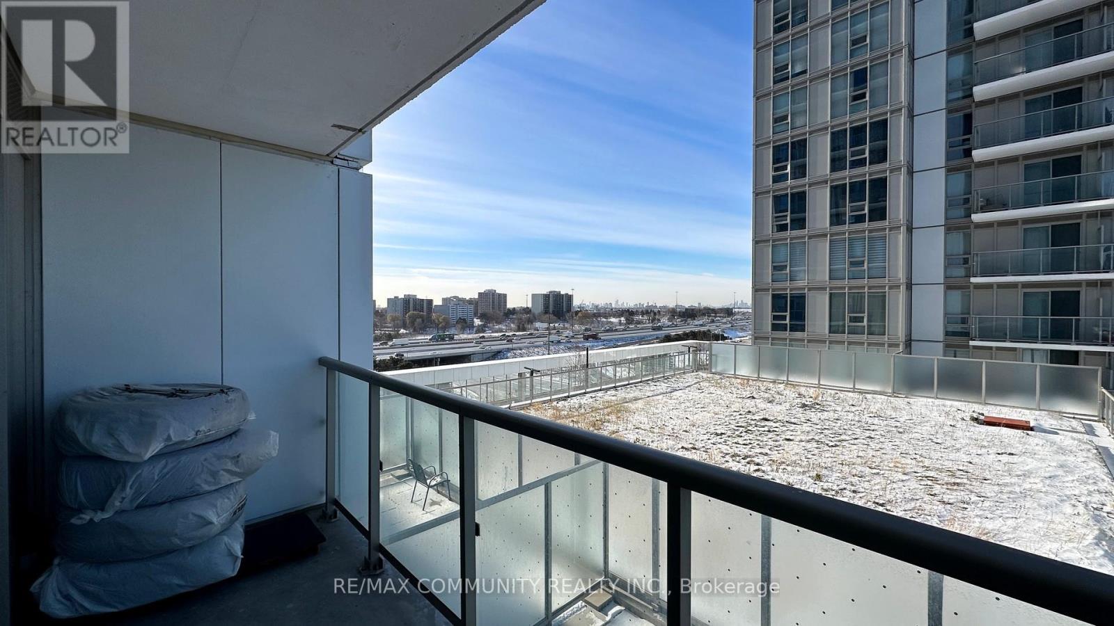 1003 - 2033 Kennedy Road, Toronto, ON - Outdoor With Balcony