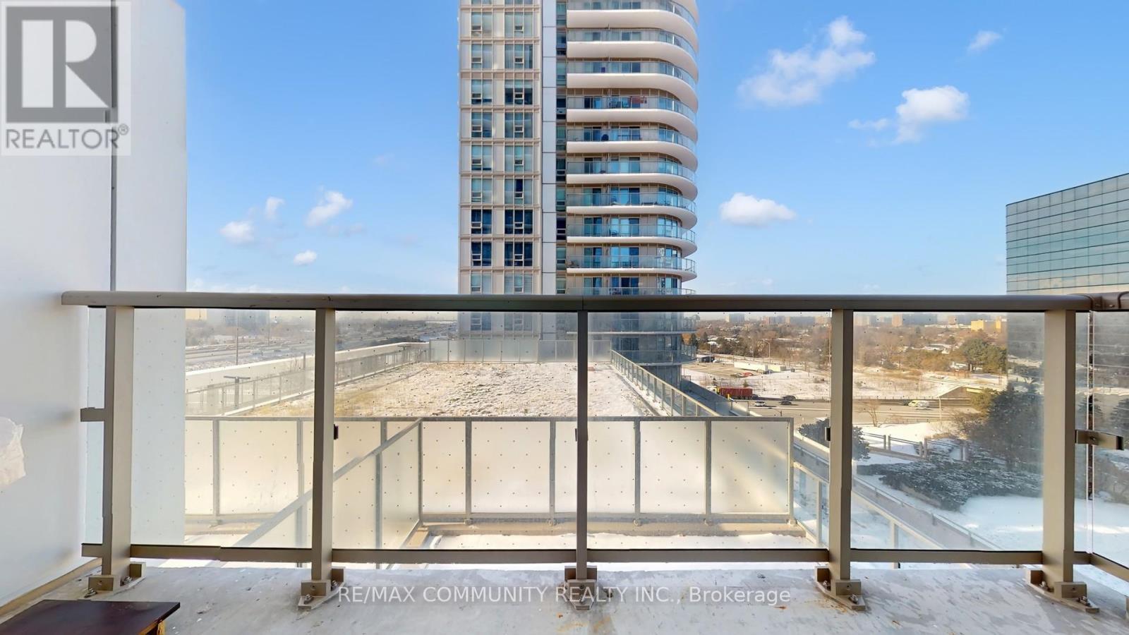 1003 - 2033 Kennedy Road, Toronto, ON - Outdoor With Balcony