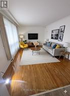 living room virtually staged -