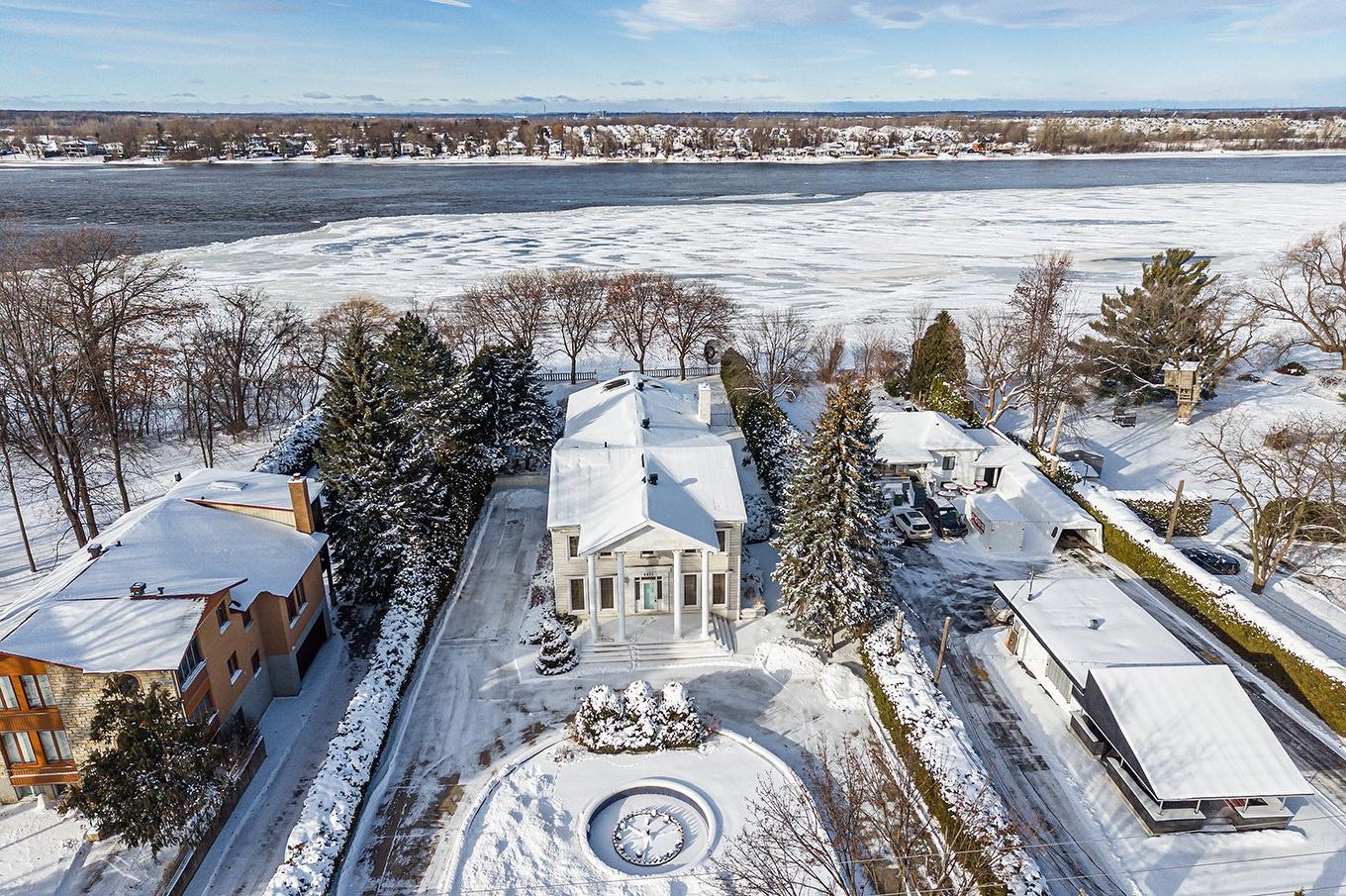 Aerial photo - 8855 Boul. Gouin E., Montréal (Rivière-Des-Prairies/Pointe-Aux-Trembles), QC - Outdoor With Body Of Water With View