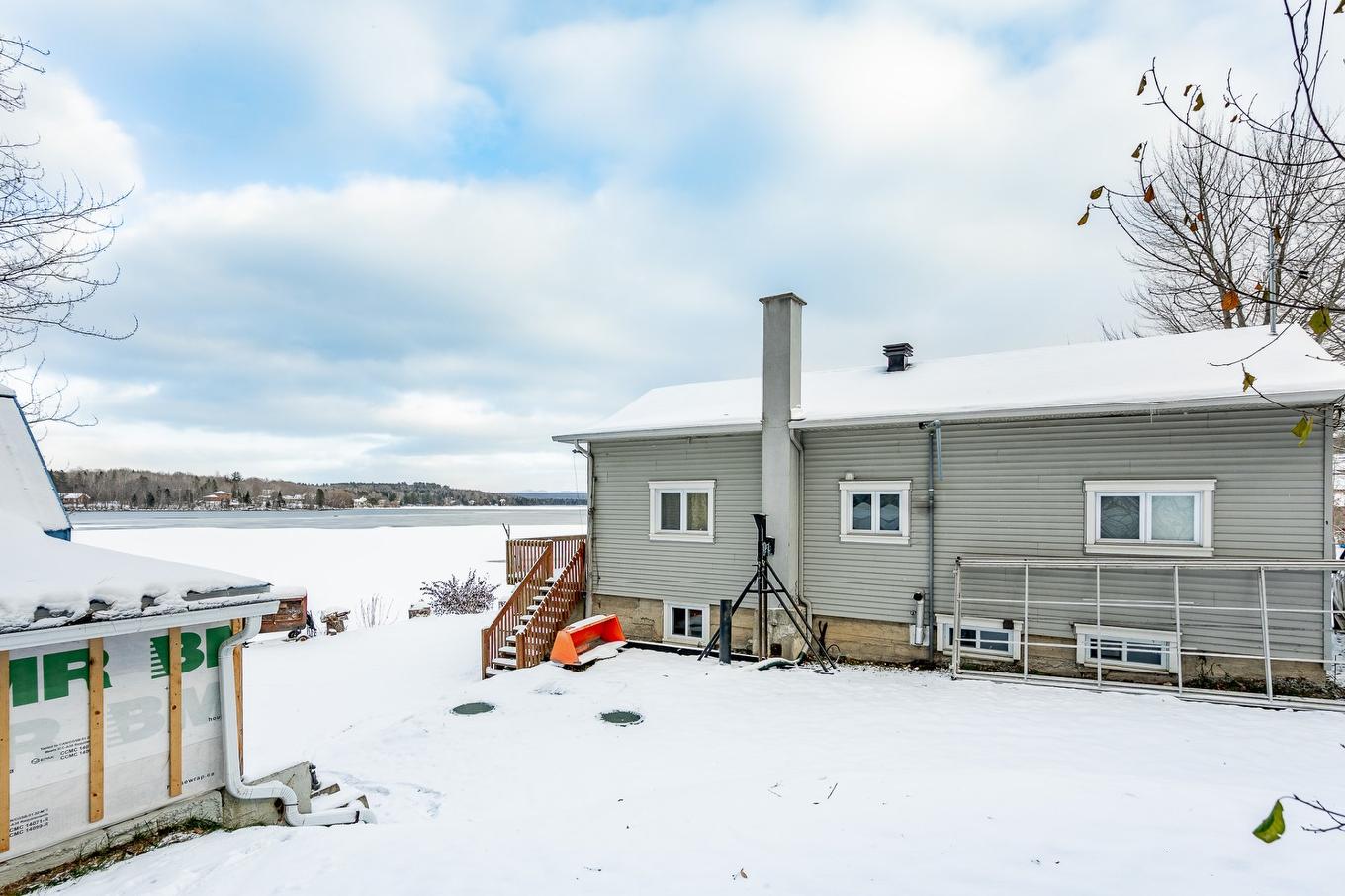 Overall view - 353 Ch. St-Pierre, Saint-Claude, QC - Outdoor With Body Of Water