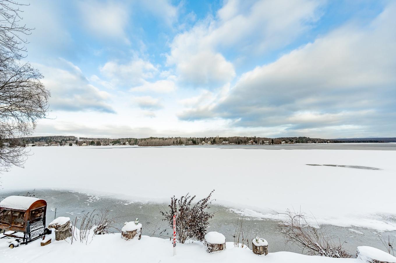 Water view - 353 Ch. St-Pierre, Saint-Claude, QC - Outdoor With View