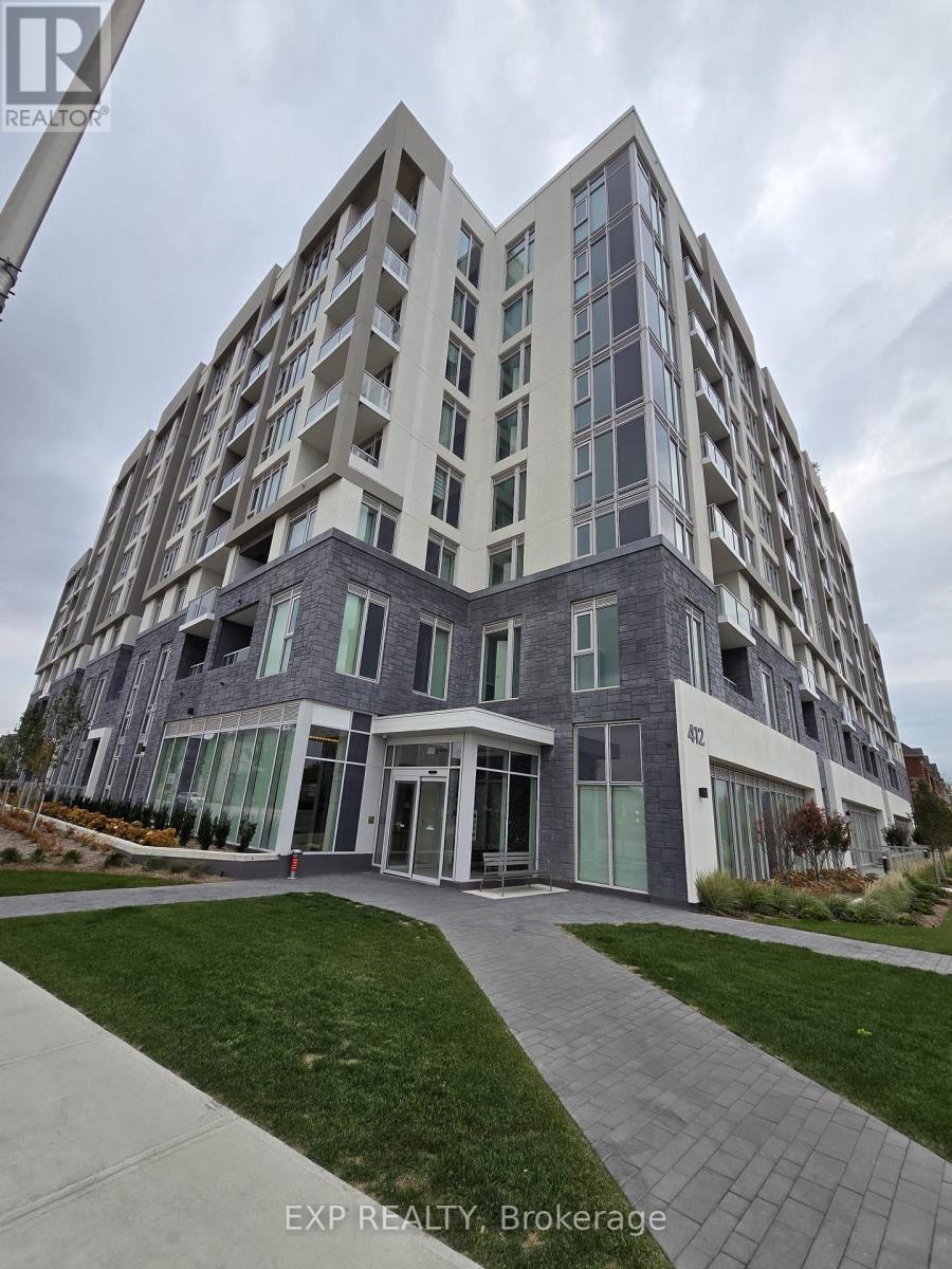 419 - 412 Silver Maple Road, Oakville, ON - Outdoor With Balcony With Facade