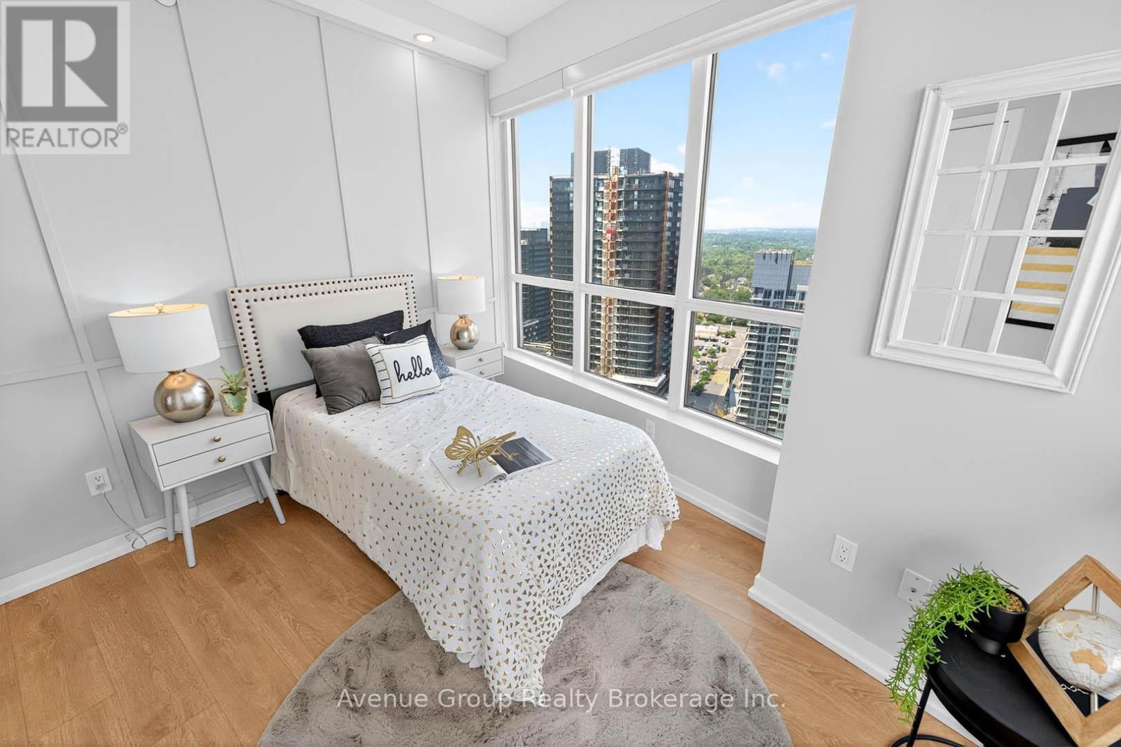 2805 - 115 Mcmahon Drive, Toronto, ON - Indoor Photo Showing Bedroom