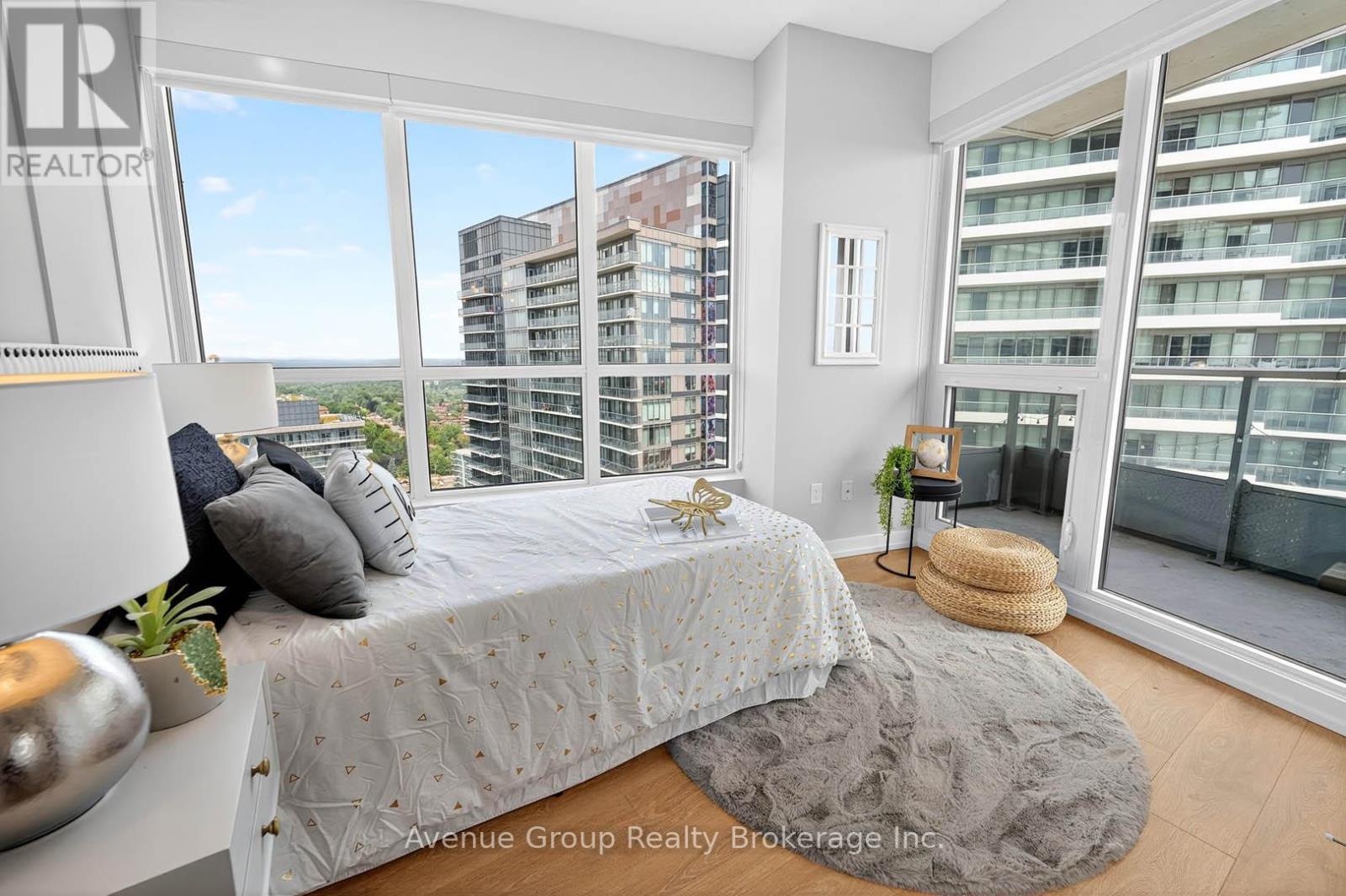 2805 - 115 Mcmahon Drive, Toronto, ON - Indoor Photo Showing Bedroom