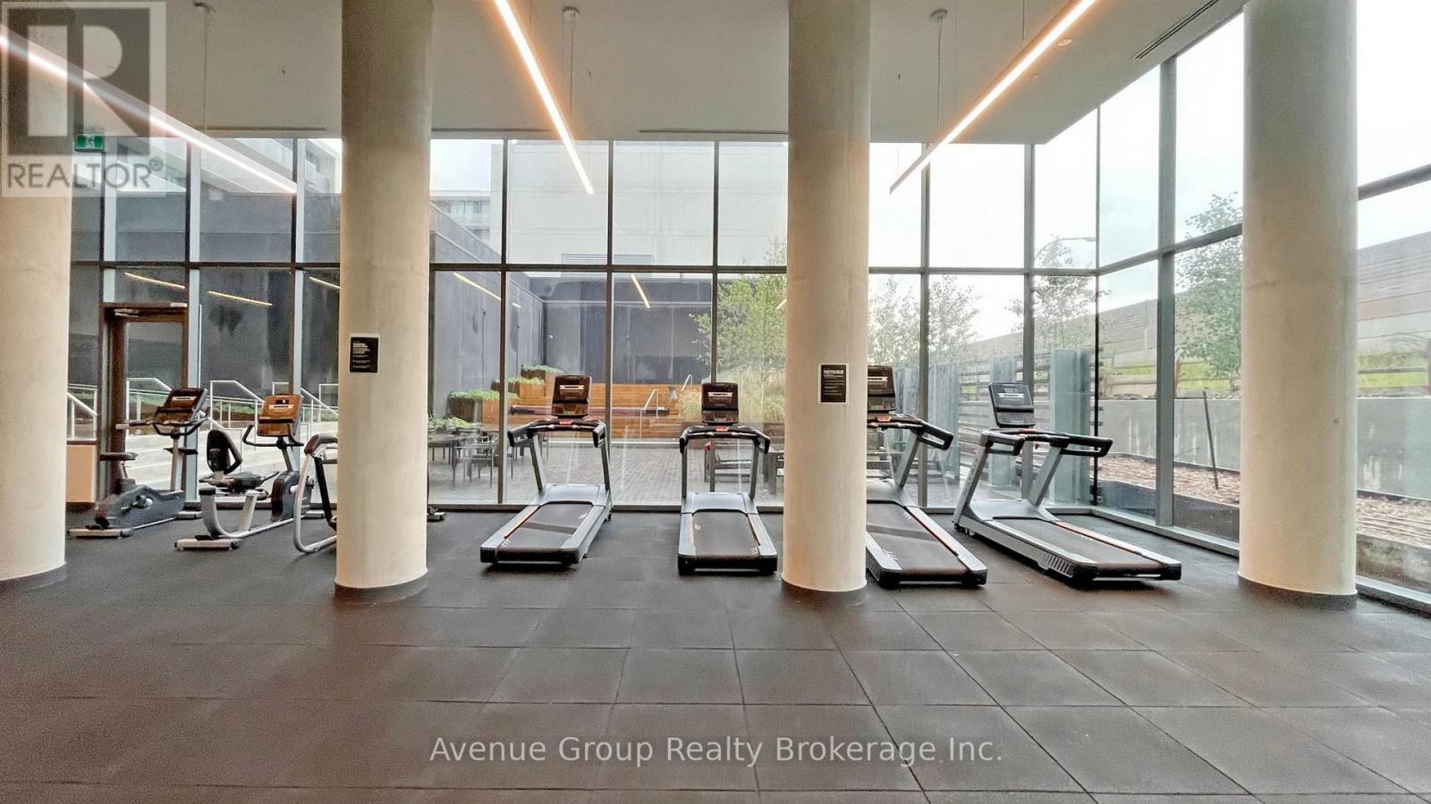 305 - 120 Varna Drive, Toronto, ON - Indoor Photo Showing Gym Room