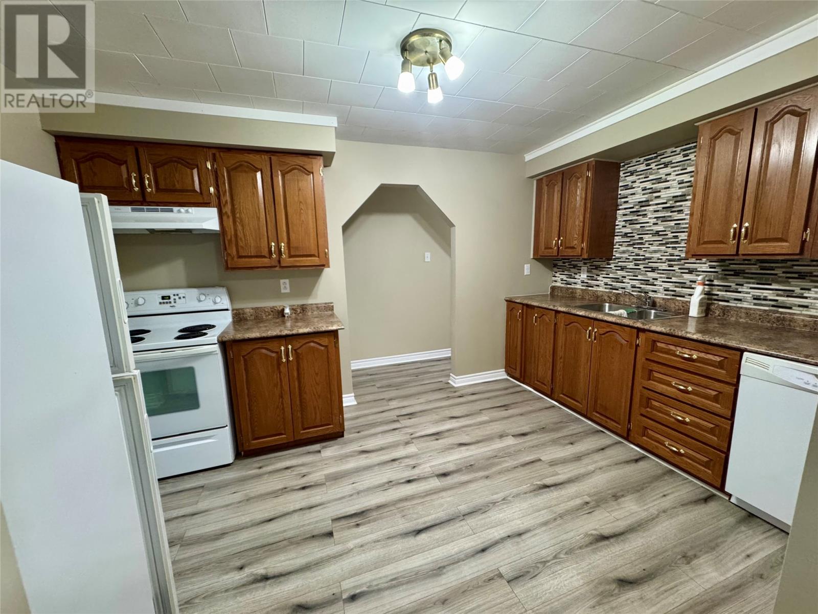 389 Citizens Drive, Norris Arm, NL - Indoor Photo Showing Kitchen With Double Sink