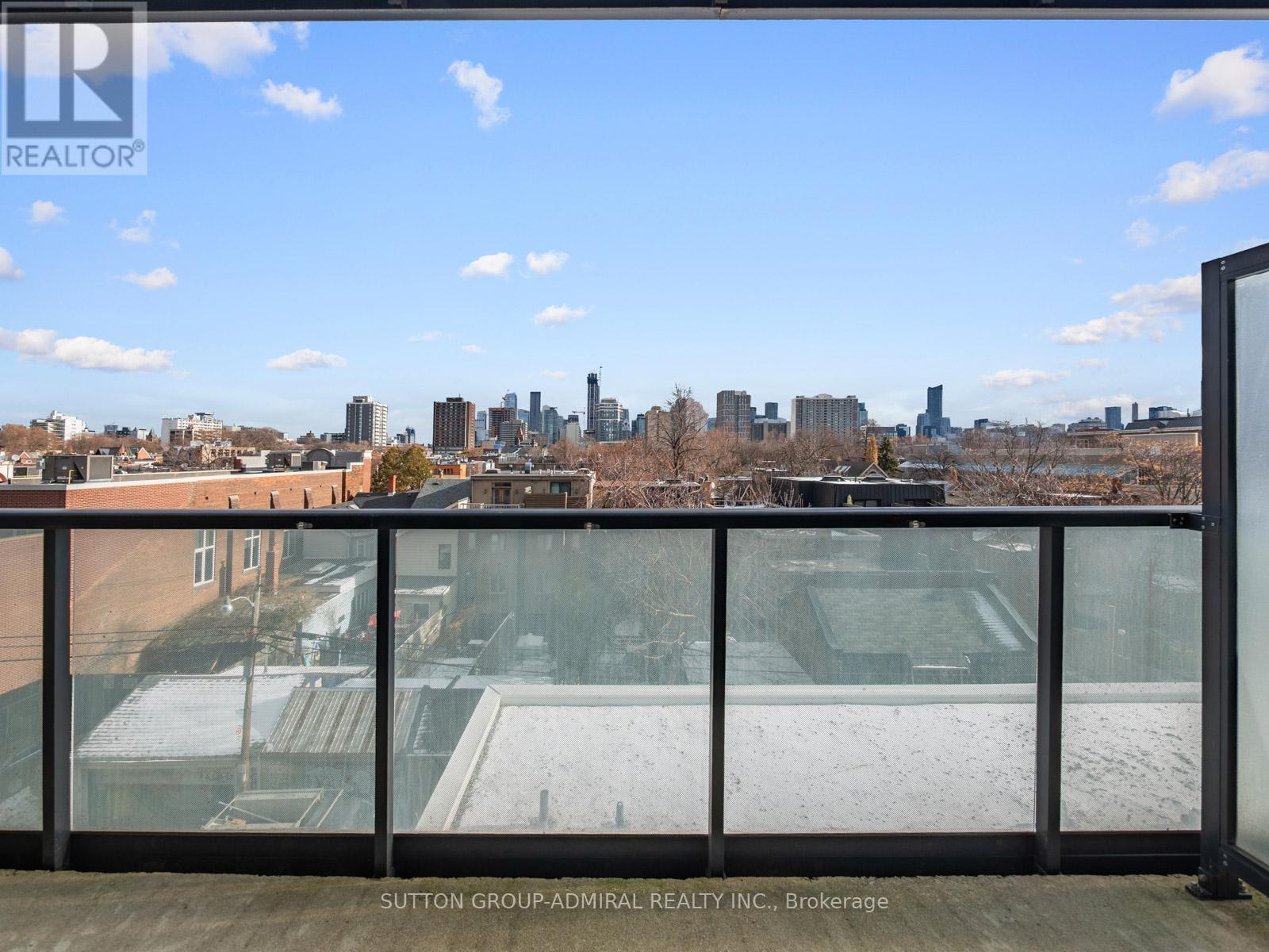 406 - 783 Bathurst Street, Toronto, ON - Outdoor With Balcony