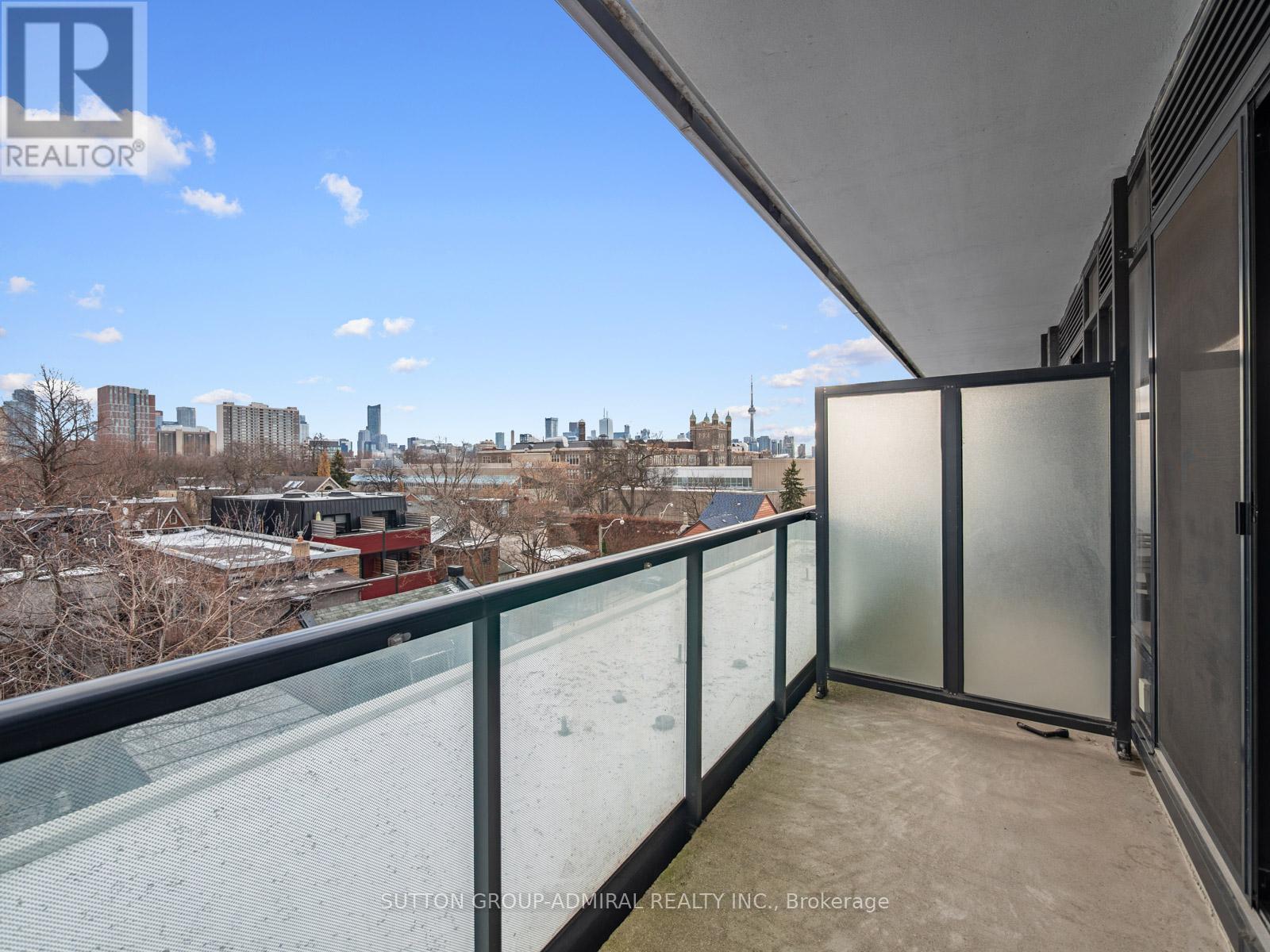 406 - 783 Bathurst Street, Toronto, ON - Outdoor With Balcony With View With Exterior