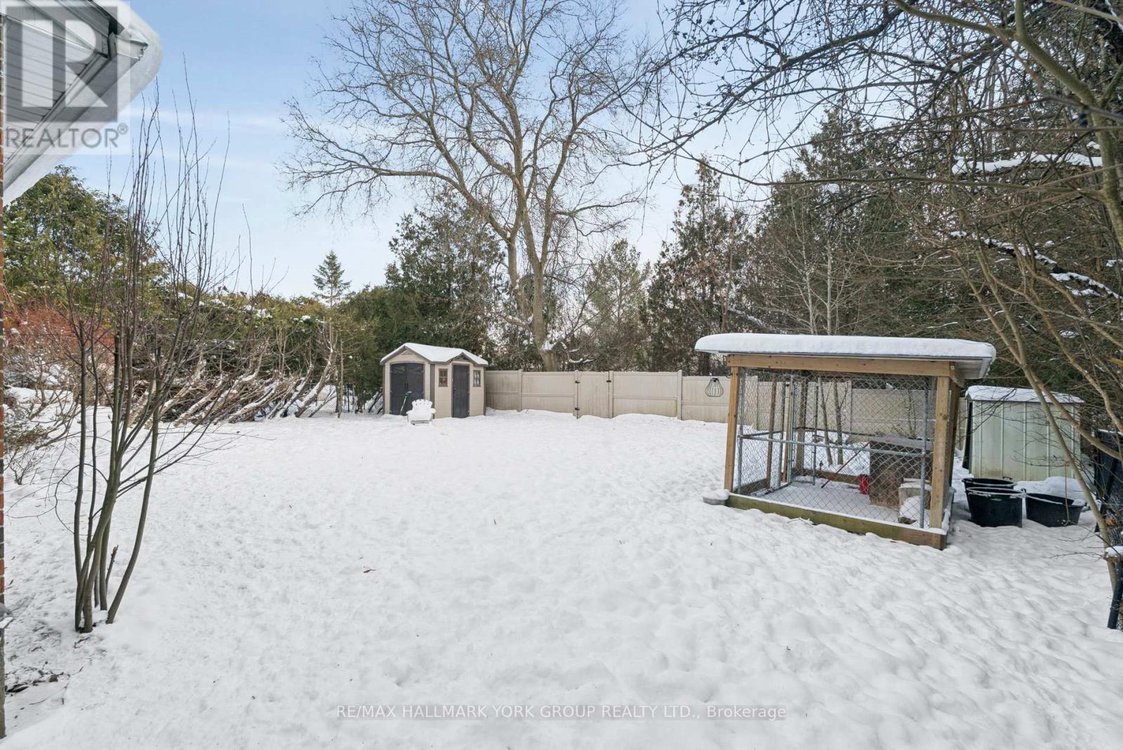 Massive Fenced-in Backyard - 1 Middle Street, Georgina, ON - Outdoor