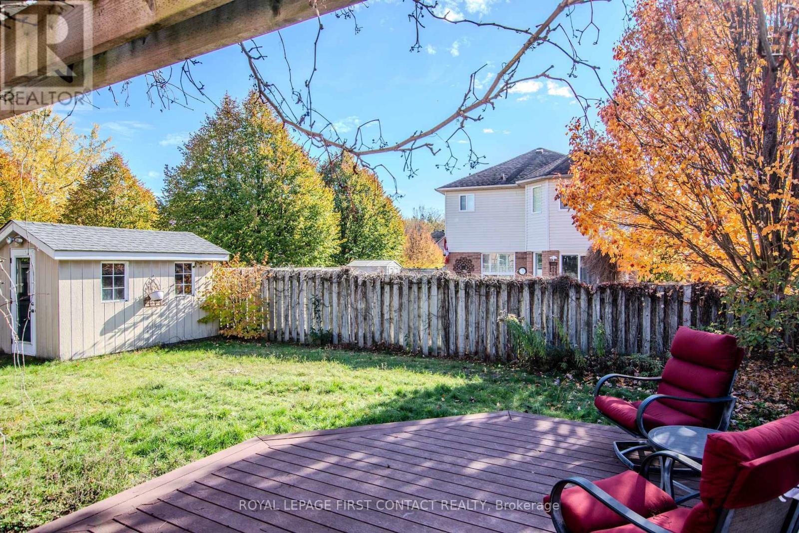 63 Gore Drive, Barrie, ON - Outdoor With Deck Patio Veranda