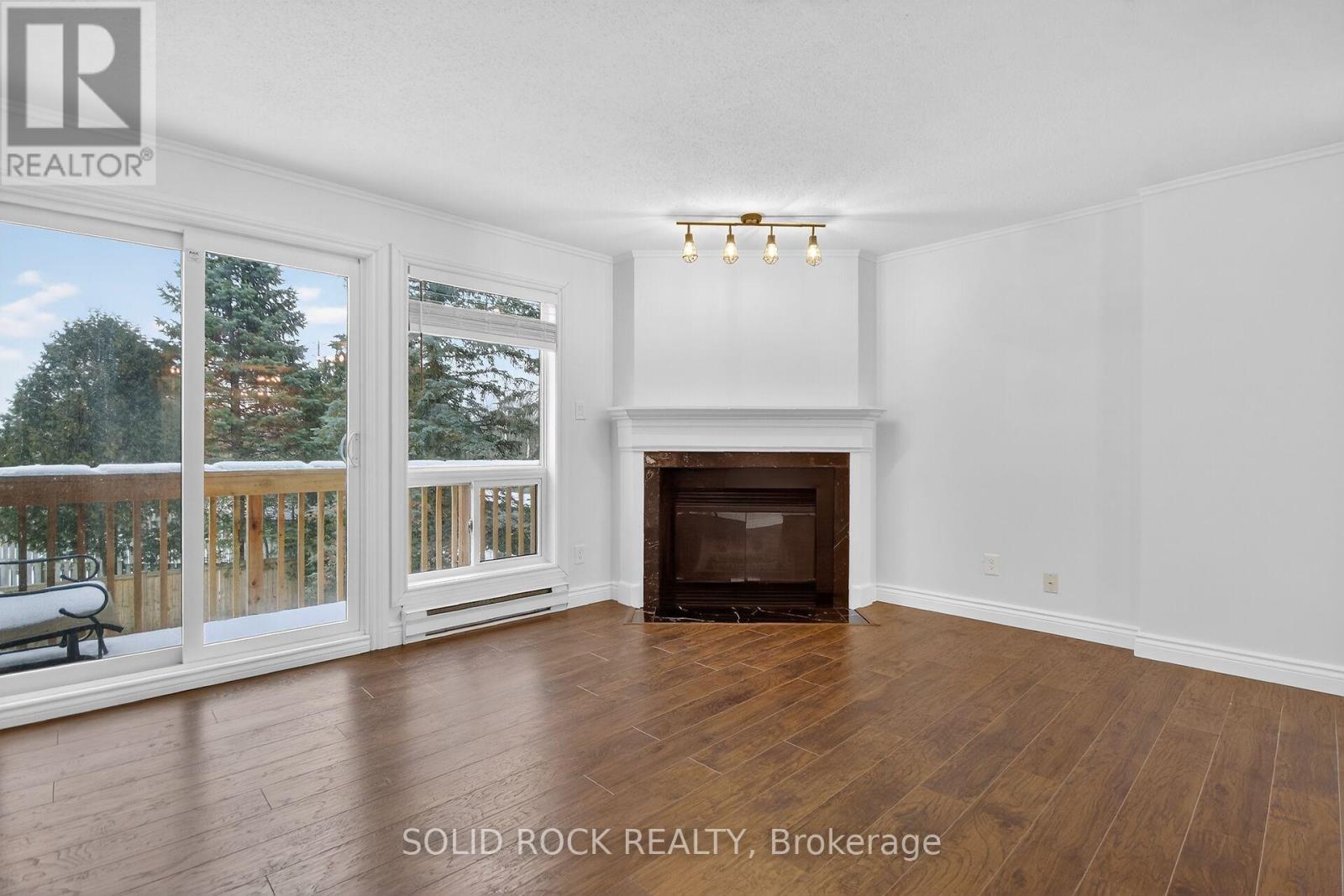 35 - 360 Briston Private, Ottawa, ON - Indoor Photo Showing Living Room With Fireplace