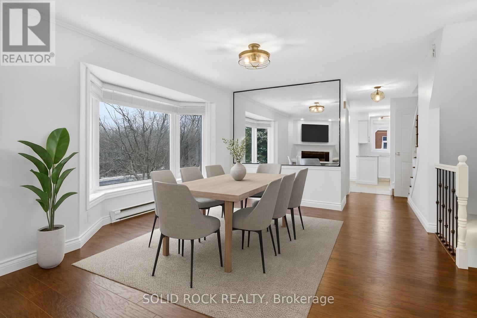 Virtually Staged - 35 - 360 Briston Private, Ottawa, ON - Indoor Photo Showing Dining Room