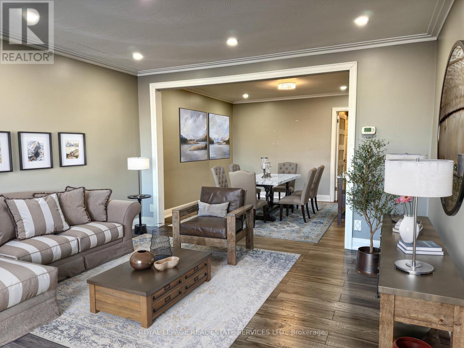 Virtually Staged Photo - 70 Hisey Crescent, Toronto, ON - Indoor Photo Showing Living Room