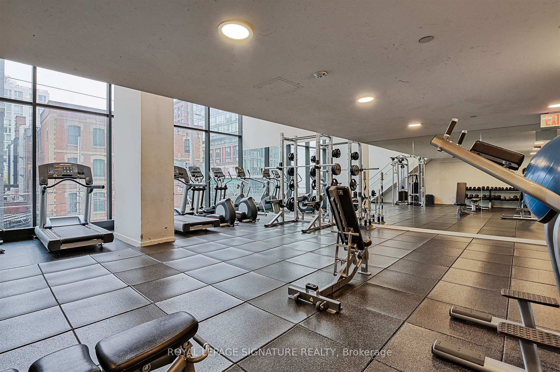 Ph1404-629 King Street W, Toronto, ON - Indoor Photo Showing Gym Room