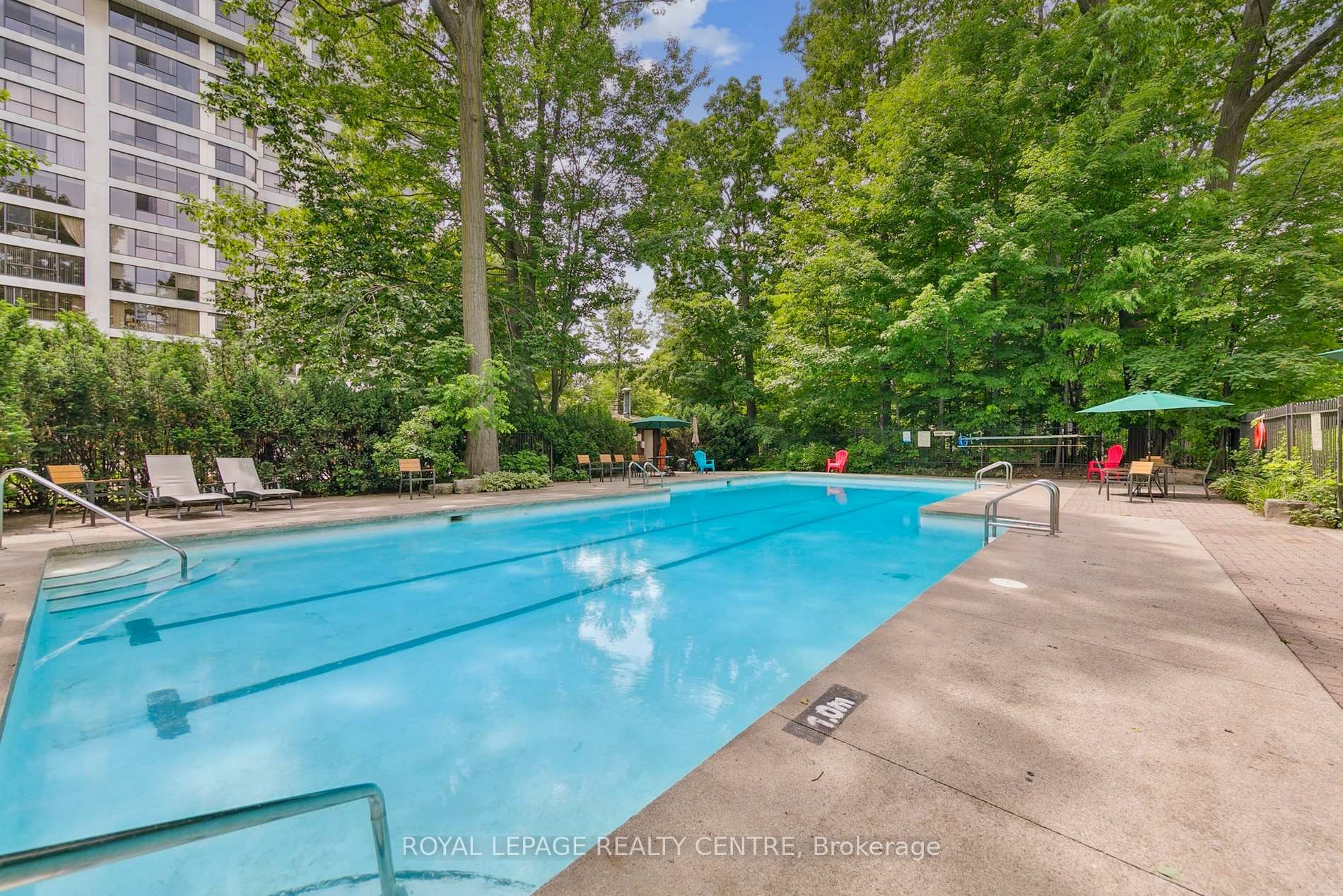 510-1110 Walden Circle, Mississauga, ON - Outdoor With In Ground Pool With Backyard