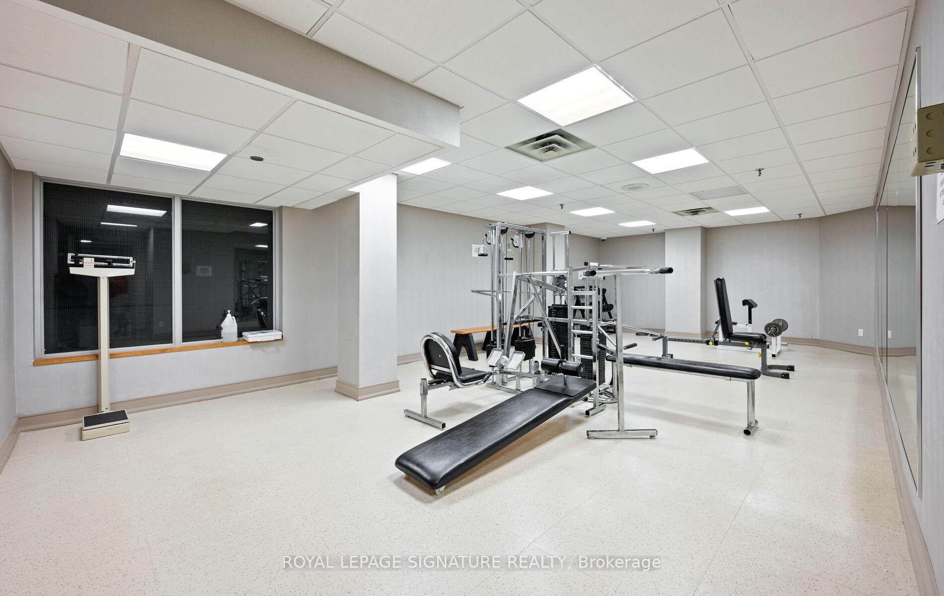 1207-310 Mill Street S, Brampton, ON - Indoor Photo Showing Gym Room