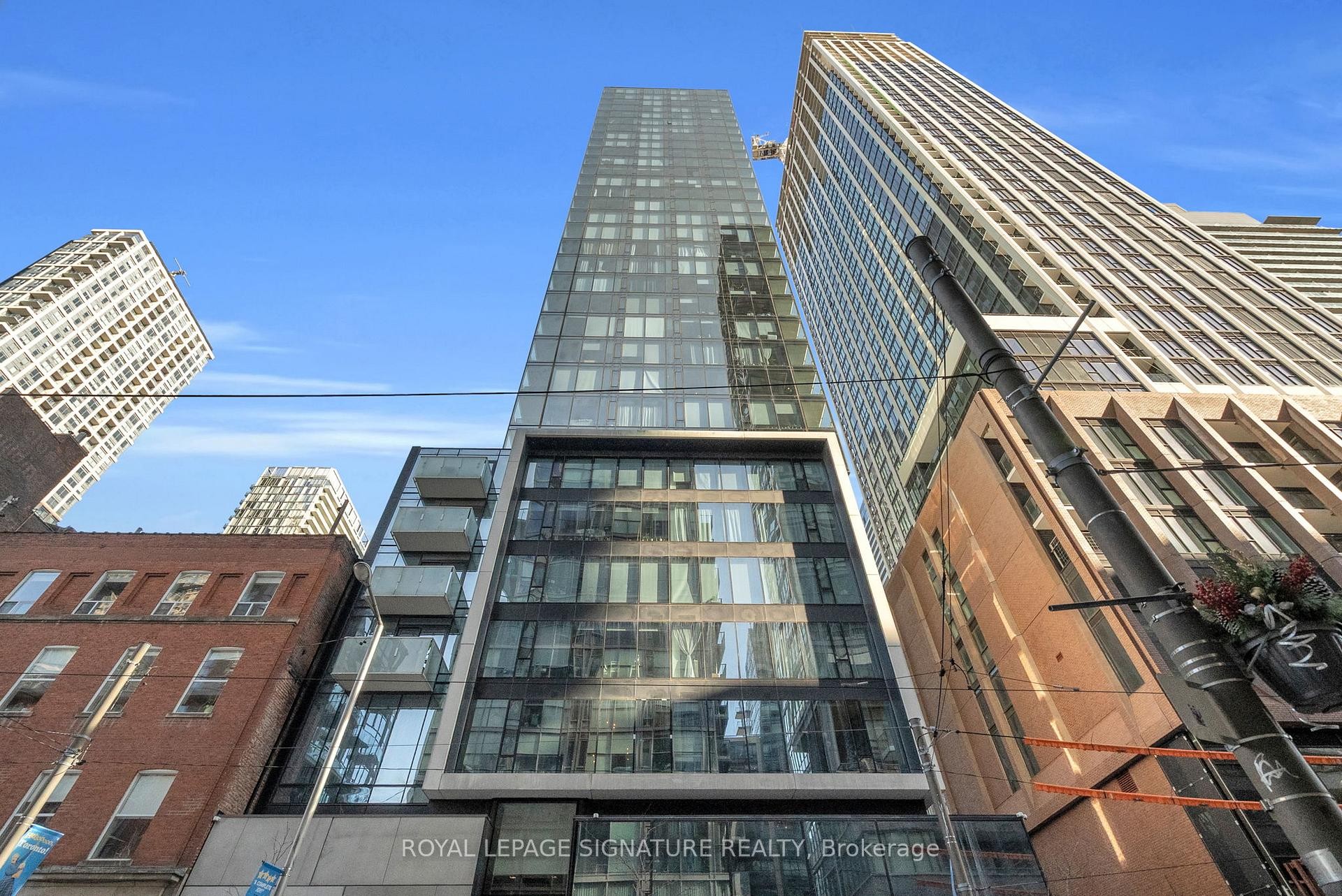 606-11 Charlotte Street, Toronto, ON - Outdoor With Balcony With Facade