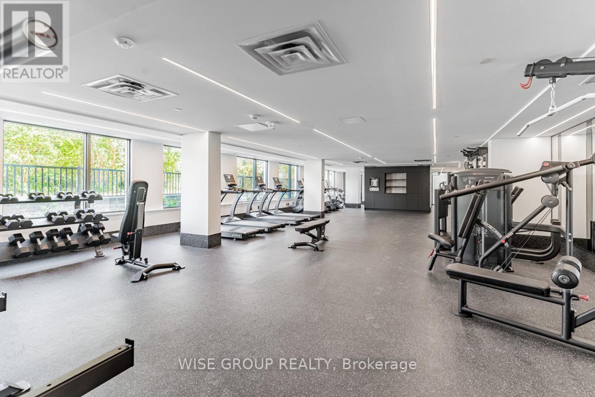 406 - 500 Wilson Avenue, Toronto, ON - Indoor Photo Showing Gym Room