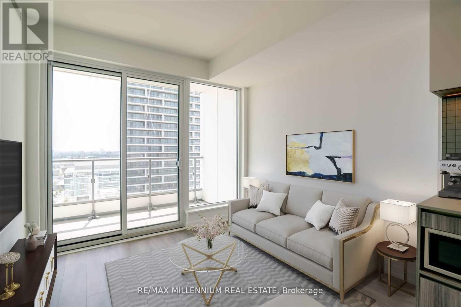 2006 - 898 Portage Parkway, Vaughan, ON - Indoor Photo Showing Living Room