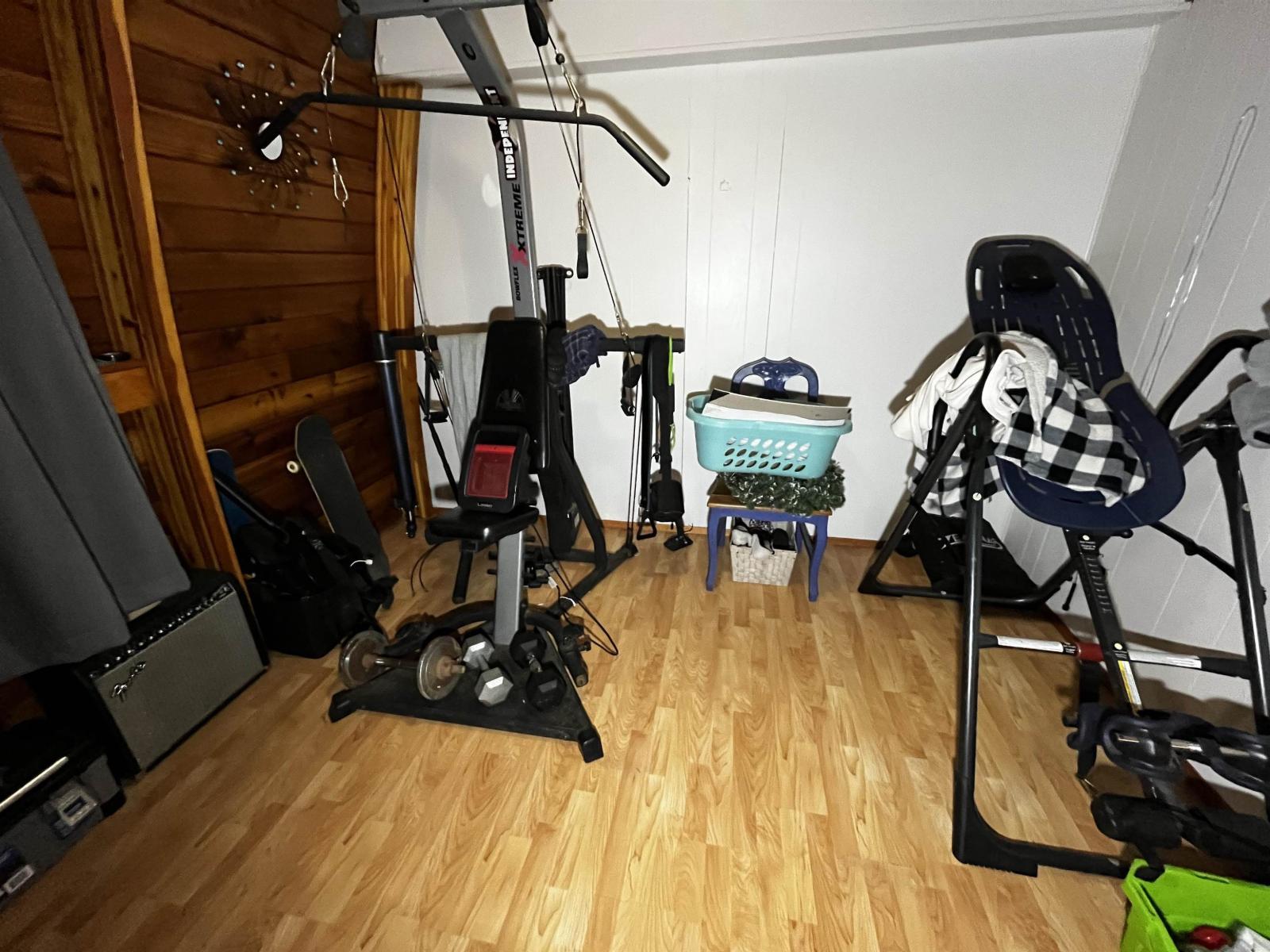 14371 Alpine Boulevard|Sunshine Valley, Sunshine Valley, BC - Indoor Photo Showing Gym Room