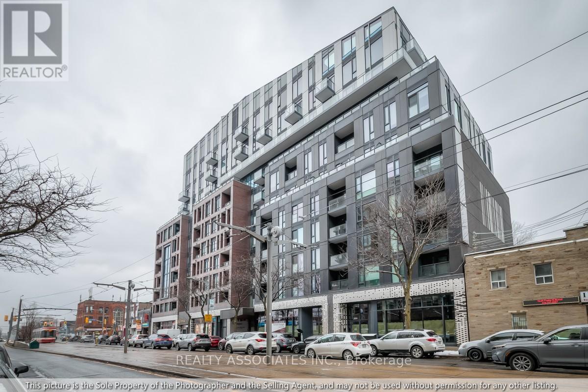 609 - 1808 St. Clair Avenue W, Toronto, ON - Outdoor With Balcony With Facade