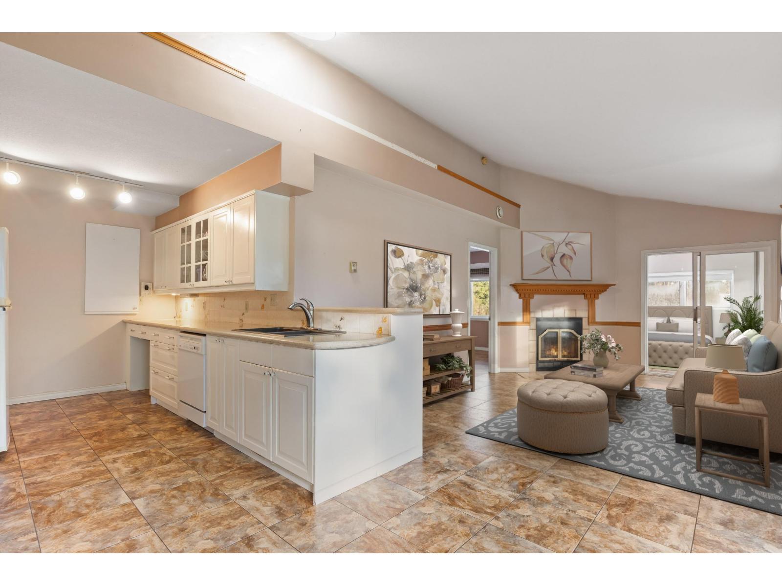 8058 Glover Road, Langley, BC - Indoor With Fireplace