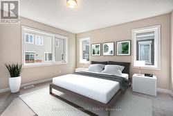 This photo is virtually staged -