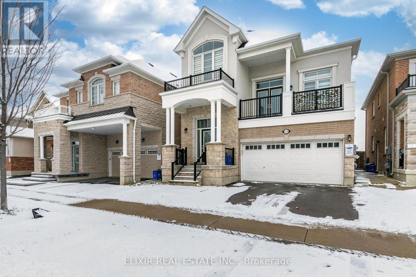 1176 Leger Way, Milton, ON - Outdoor With Facade
