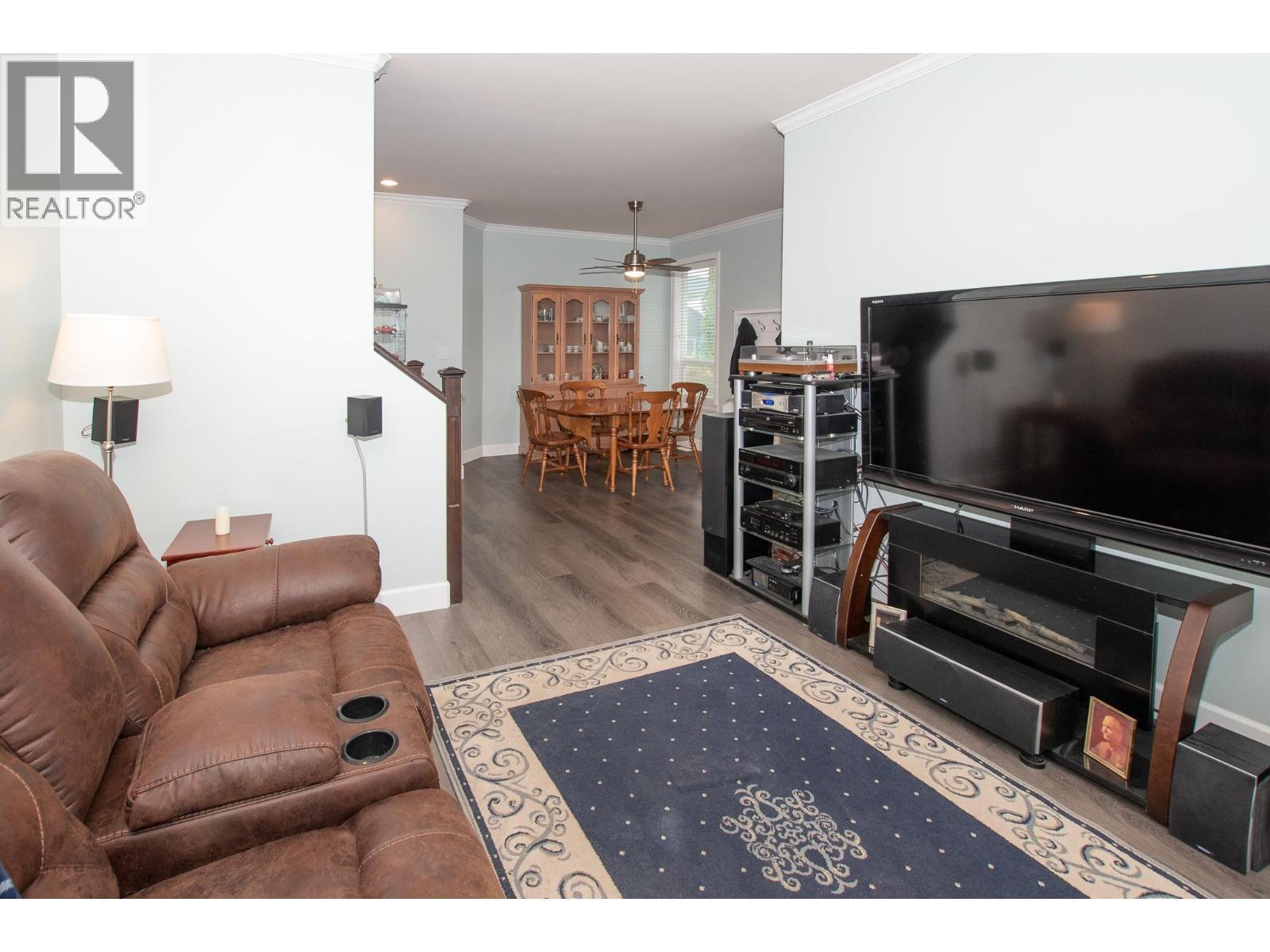 1890B Sage Street, Merritt, BC - Indoor Photo Showing Living Room With Fireplace
