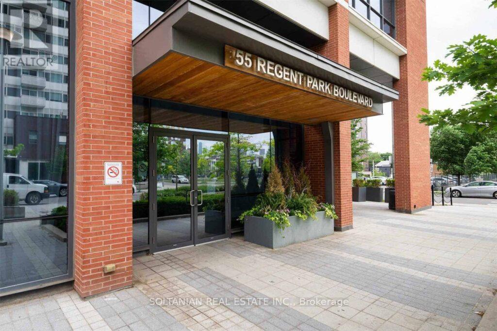 323 - 55 Regent Park Boulevard, Toronto, ON - Outdoor With Exterior